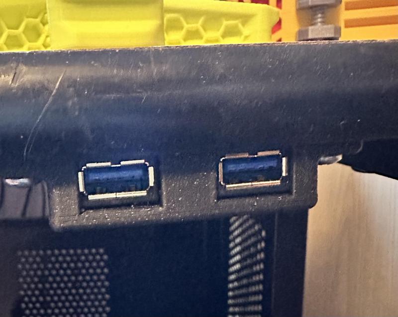 USB Extension Under Desk Bracket