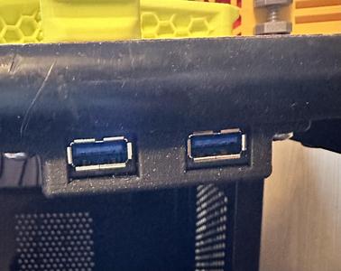USB Extension Under Desk Bracket