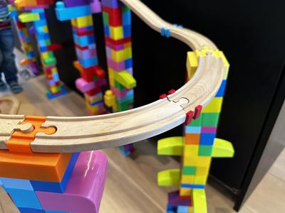 Brio Wooden Train Track Supportless Bridge Span
