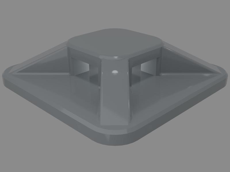 Zip tie anchor / Kabelbinderhalter