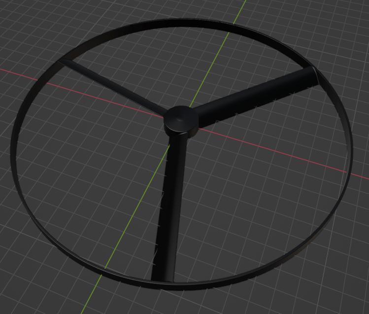 210MM 3 Blade Areo Prop