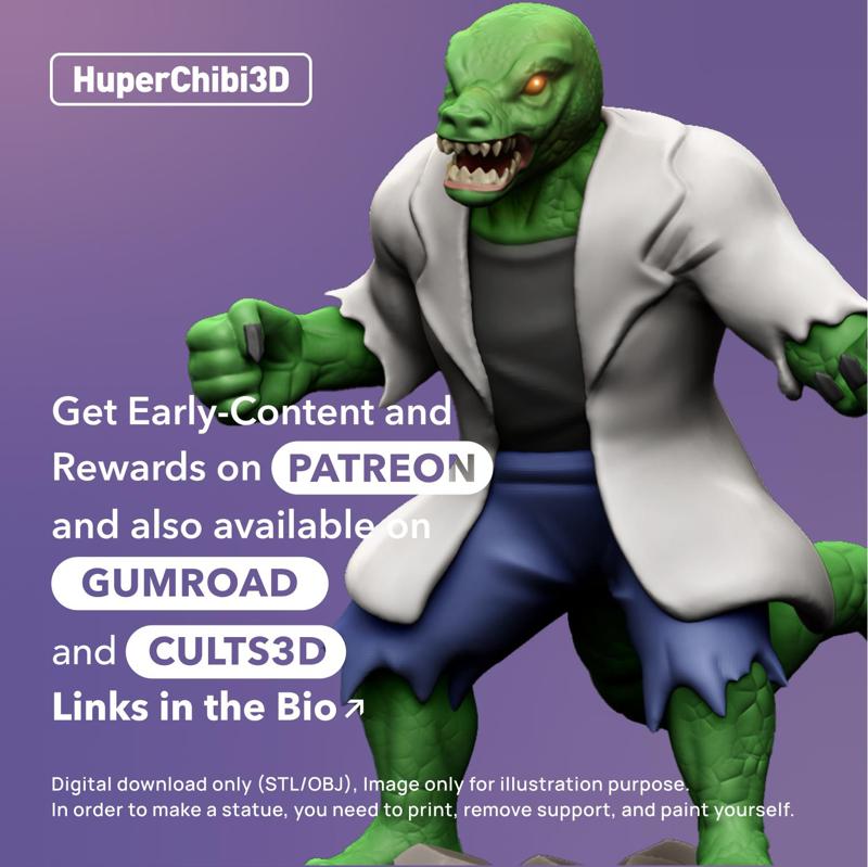 Curtis Connors - Lizard | Spiderman