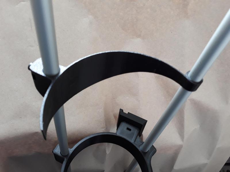 Hadley telescope baffle - 2 rod mod / Clona pro teleskop Hadley - remix