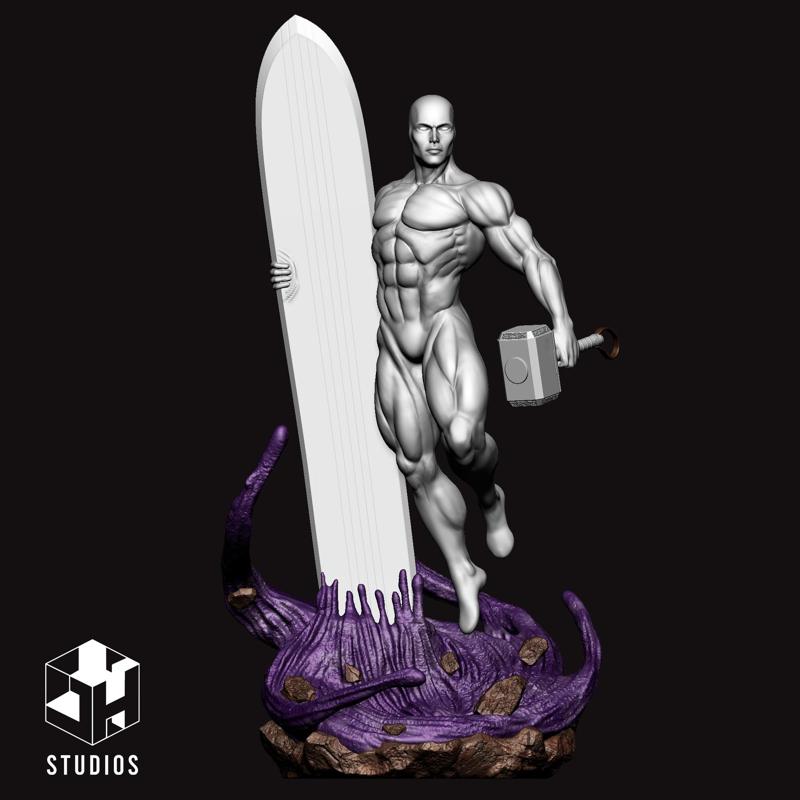 Silver Surfer Custom Model