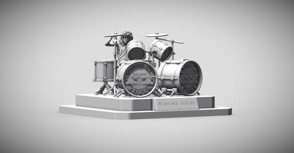 steven adler GNR - 3d printing