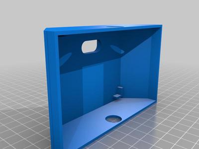 end stop box for eletric slide gate