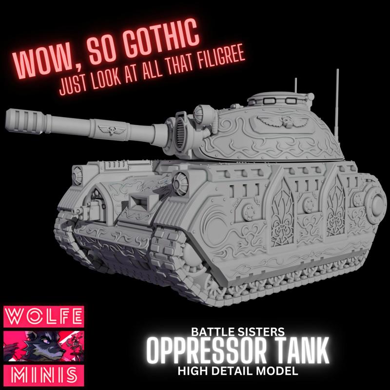 Battle Sisters Oppressor Battle Tank