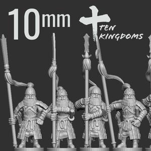 10mm Jurchen-Jin Spear Heavy Armoured Foot