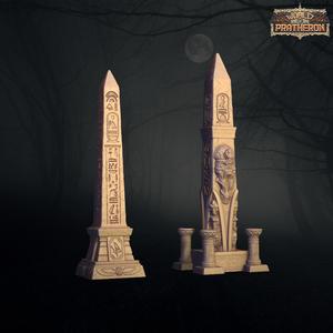 Ancient city of the great pharaohs - Obelisks