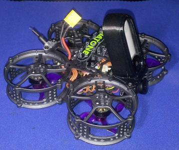 Diatone Tina Whoop vertical Insta360 GO mount