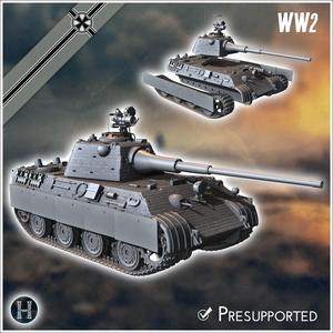 Panzer V Panther II Ausf. M with UHU night vision - Germany Eastern Western Front Normandy Italy Berlin Bulge WWII