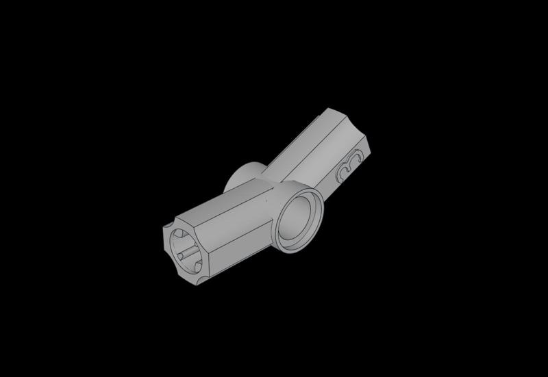 Lego Compatible (32016.dat) Technic Angle Connector #3 (157.5 degree)