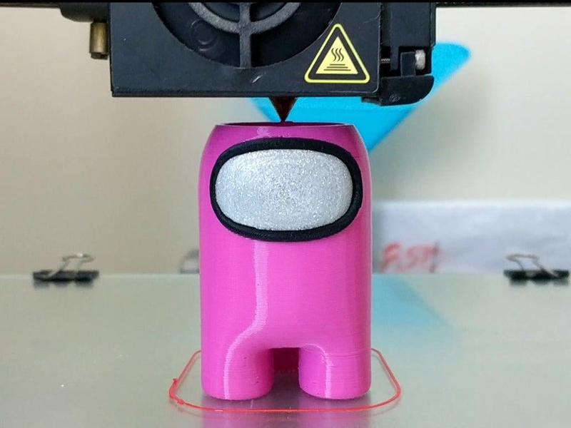 Among Us NO MMU/NO GLUE Crewmate print-in-place