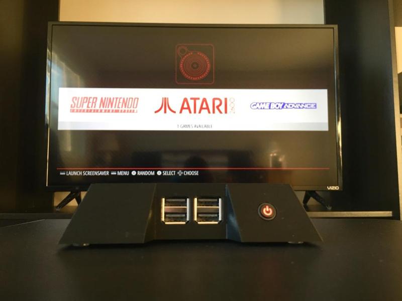 Sleek Retro Gaming Console