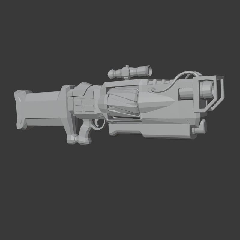 RocktLauncher 3D stl