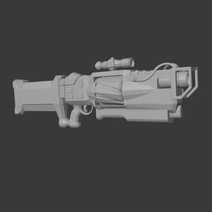 RocktLauncher 3D stl