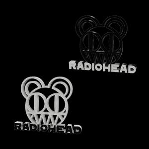 3D MULTICOLOR LOGO/SIGN - Radiohead