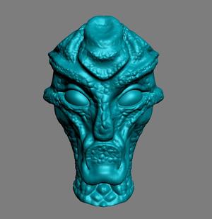 Alien head