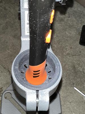 Soldering Iron Drill Press Holder