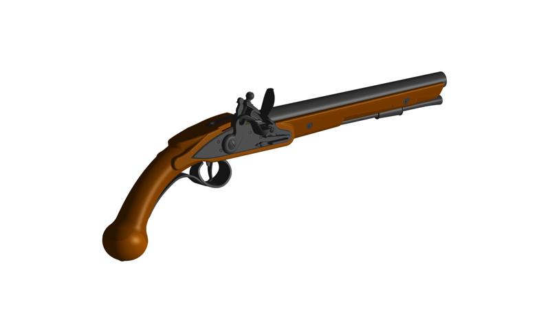 Flintlock Holster Pistol