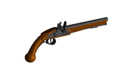 Flintlock Holster Pistol