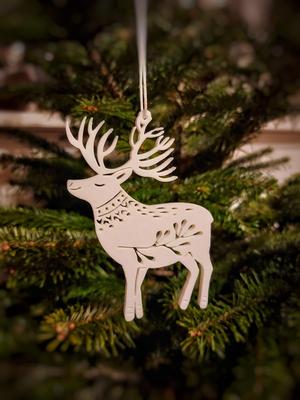 Christmas animal decoration