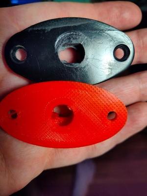 Foldable windshield bayonet receptacle