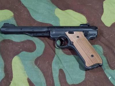 Ruger MKIV grip plug