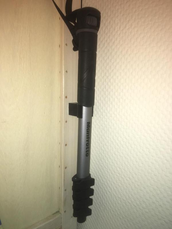 Manfrotto monopod wall/cabinet holder