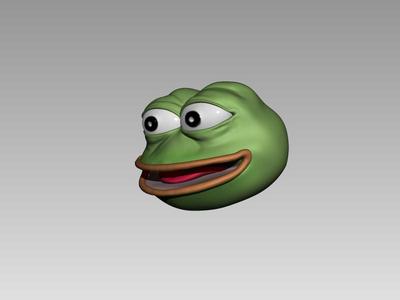 pepe the frog keychain