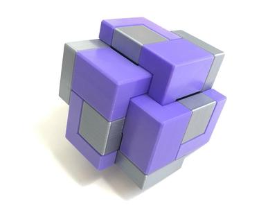 Corsage - Interlocking puzzle by Christoph Lohe