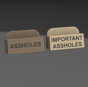 Bussiness Card Holder - 2 Categories
