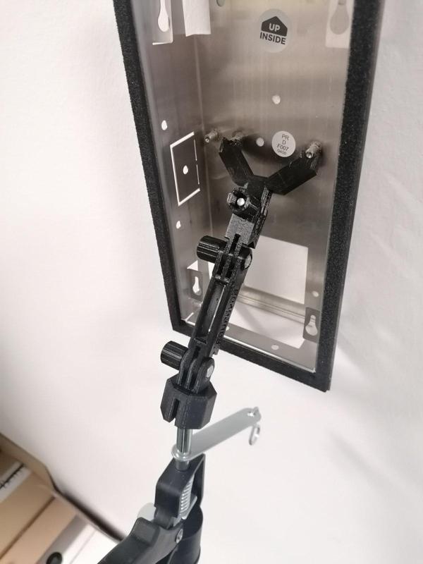 Doorbird box mounting holder