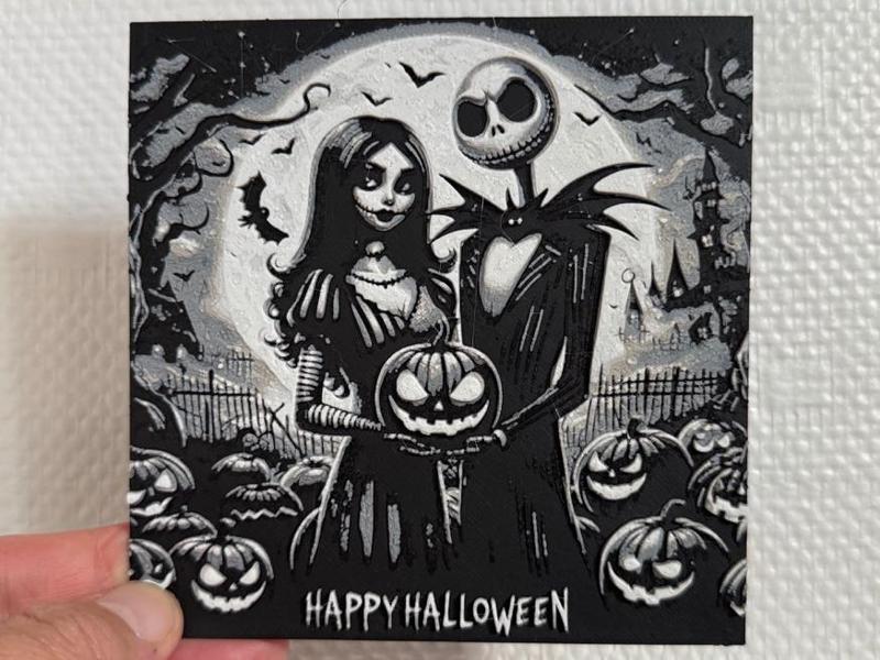 Jack and Sally wish you a Happy Halloween