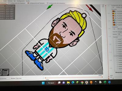 Messi_Kaychain