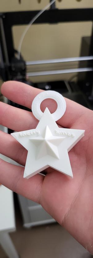Christmas Star Ornament