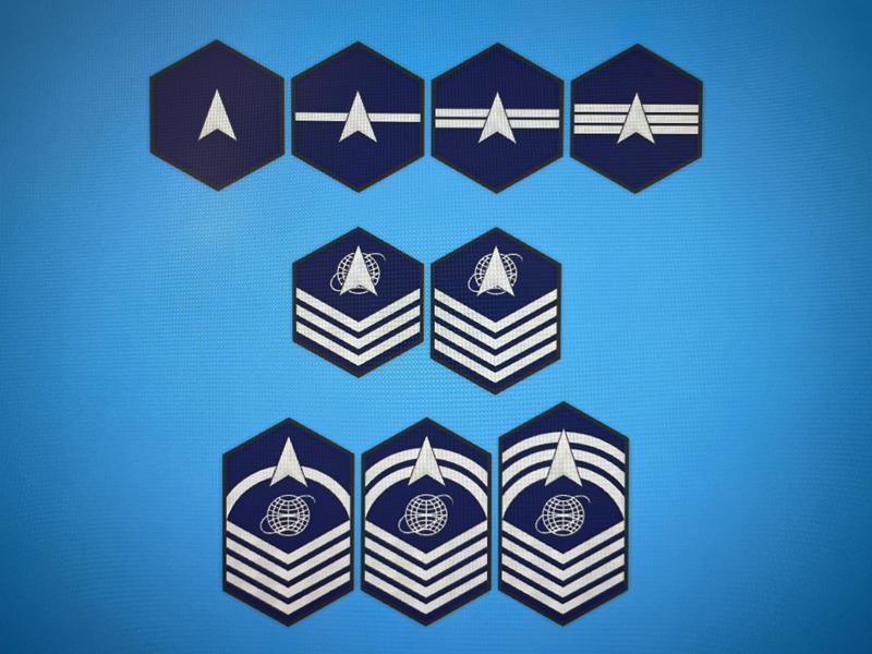 Specialist 1 - Chief Master Sergeant (U.S. Space Force)