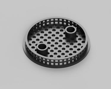 Drain hair catcher for Kaldewei (Viega Domoplex) shower tub - Haarsieb Kaldewei (Viega Domoplex) Dusche