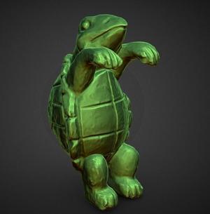 turtle flower poy hanger