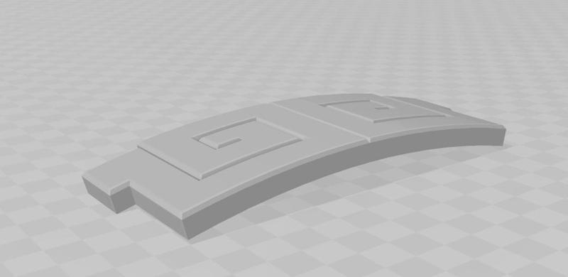 MMPR White Ranger Belt Buckle