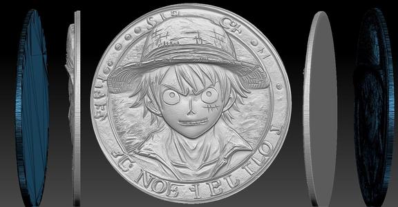 Luffy CNC Relief Model