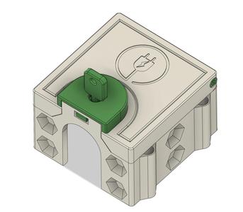 Lockable socket cover