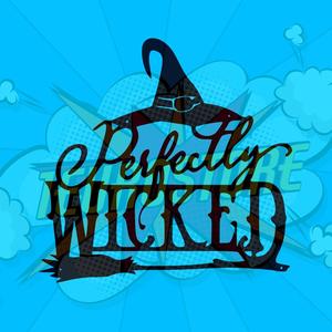 Perfectly Wicked Wall Art Decor