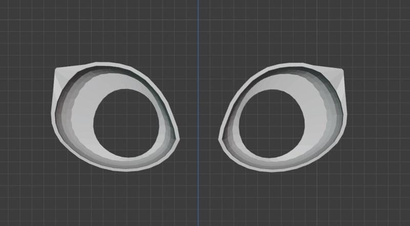 Follow me eyes for fursuit with eyelash