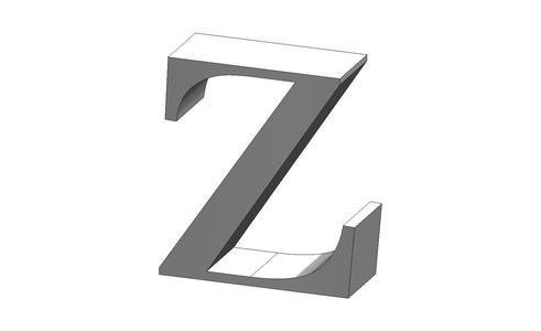 Z Baskerville Old Face Font Letter