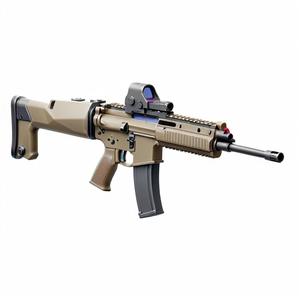 FN SCAR 16S Rifle 3D Model STL Printable - 3D Model STL Printing