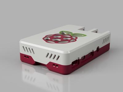 Malolo's screw-less / snap fit Raspberry Pi 4 Model B Case & Stands
