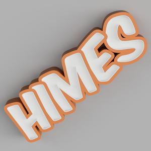 NAMELED HIMES- LED LAMP WITH NAME