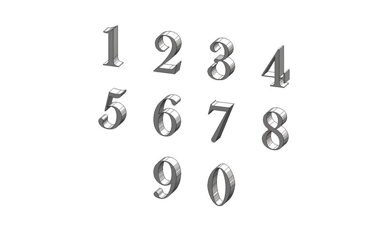 Baskerville Old Face Font Numbers Alphabet Number