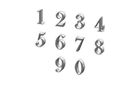Baskerville Old Face Font Numbers Alphabet Number
